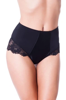 Высокие утягивающие трусики Lormar Perfect Nero 44(M) Черный
