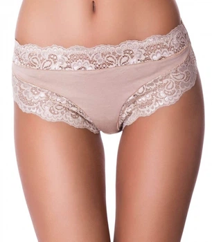Жіночі трусики з гіпюром Jadea 742 Cipria 48(XL) Персиковий
