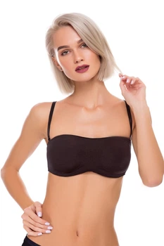 Бюстгальтер жіночий бандо Sielei 1340 Nero 70B Чорний