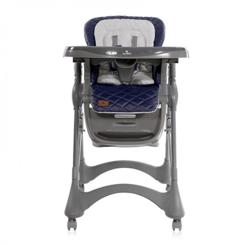 Стілець для годування Lorell Kids Appetito-1 4 колеса корзина для аксесуарів 43x33x77 см Синій (10100402091-LR)
