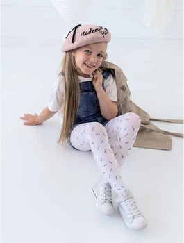 Колготи дитячі CRAYON KNITTEX р.128-134 (білі)