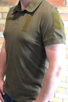 Тактическая HOT футболка поло coolmax M Зеленый (8035273)