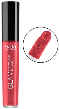 Блеск для губ Maxi Color Glam Cream Color тон 10 Розовое латте 8 мл (4823097100486)