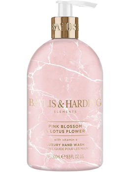 Парфюмированное жидкое мыло для рук Baylis & Harding Elements Pink Blossom & Lotus Flower Hand Wash 500 мл