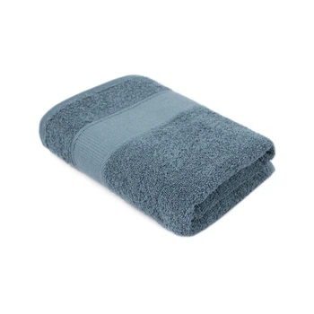 Полотенце махровое Lotus Home Dena navy серо синий 50*90 (svt-2000022301114)