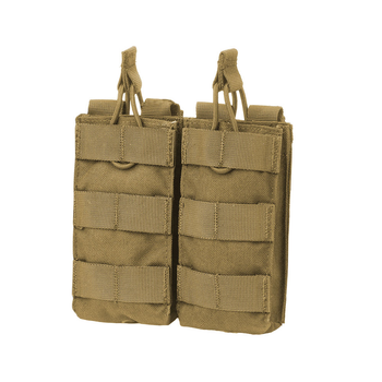 Подсумок двойной Condor Open Top Double для магазинов M4/M16 Mag Pouch - Coyote Brown - MA19-498