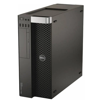 Сервер Dell Precision T5610 Tower / Intel Xeon E5-2658 v2 (10 (20) ядер по 2.4 - 3.0 GHz) / 64 GB DDR3 / 240 GB SSD / nVidia Quadro K2000, 2 GB GDDR5, 128-bit / 825W / DVD-ROM б/у