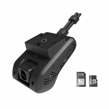 Автомобильный 3G видеорегистратор GPS-трекер с двумя камерами Jimi JC200 EdgeCam Pro с сим-картой и картой памяти