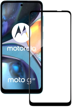 Захисне скло ACCLAB 9H для Motorola Moto G22 Black (1283126542206)