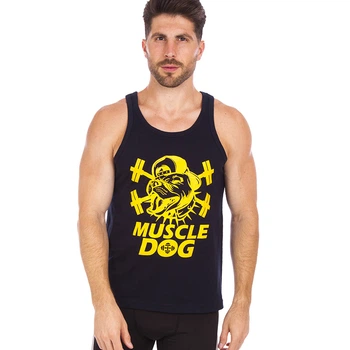 Майка борцовка спортивна чоловіча Mixstar Muscle Dog CO-5903 FDSO S Чорний (06508147)