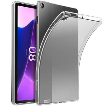 Силиконовый чехол Deexe Silicone Fit для Lenovo Tab M10 (Gen 3) TB328 - Transparent