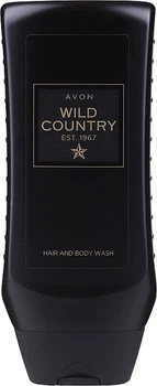 Парфумований чоловічий шампунь-гель для душу Avon Wild Country 250 мл