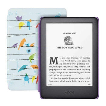 Amazon Kindle 10th Gen. 2019 8GB Kids Edition Rainbow Birds Cover