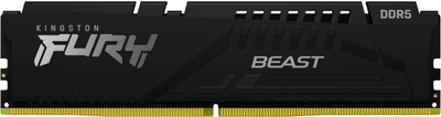Оперативна пам'ять Kingston FURY DDR5-6000 32768MB PC5-48000 (Kit of 2x16384) Beast AM5 Black (KF560C36BBEK2-32)