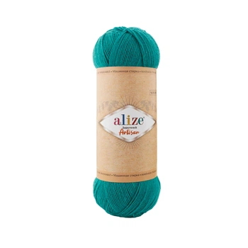 Пряжа носочна Alize Superwash Artisan 507 антична зелень