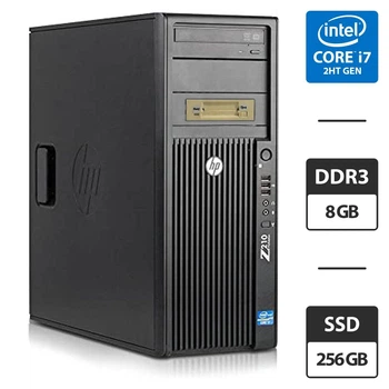 Рабочая станция HP Z210 Workstation Tower Intel Core i7 (8 GB / 256 GB SSD) Refurbished