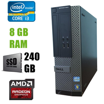 Ноутбук Dell 3010 SFF,Intel Core i3-3220 (2(4)ядра по 3.30GHz) REFURBISHED