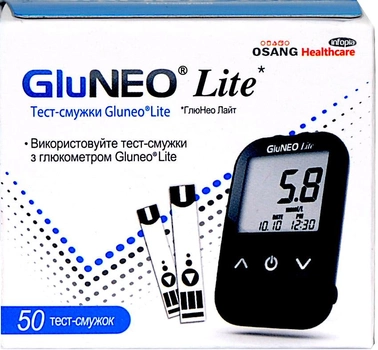 Тест-смужки GluNEO Lite INFS001L