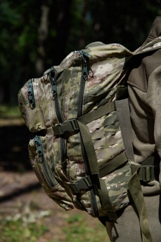 Тактичний рюкзак камуфляж 45 літрів Soldier Outdoor Камуфляж світлий