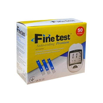 Тест-смужки Файнтест для глюкометра Finetest Avto-coding Premium Infopia 50 шт.