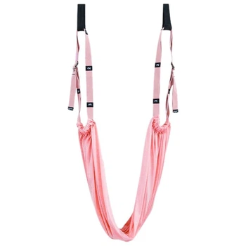 Гамак для йоги Air Yoga rope Розовый