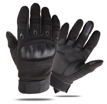 Перчатки тактические Primo Carbon полнопалые, сенсорные, размер L - Black Primo черный