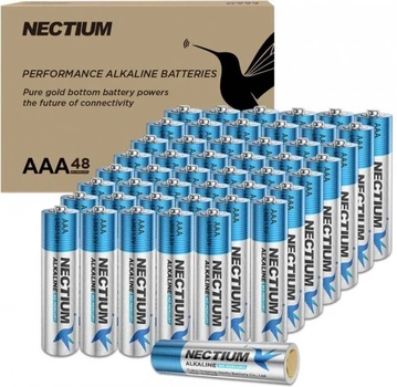 Батарейки Nectium AAA/LR03 48шт/уп box (по 4шт/уп shrink)