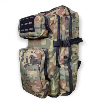 Військовий тактичний рюкзак 45 літрів водовідштовхувальний Cordura Камуфляж