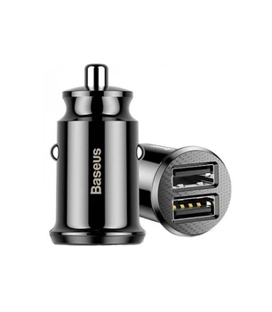 Автомобильное зарядное устройство Baseus Grain Car Charger Black (CCALL-ML01)