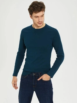 Чоловічий реглан LC Waikiki M Синій (LCWKnitwear-2753)