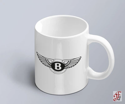 Чашка з принтом авто логотип Bentley (02010102026)