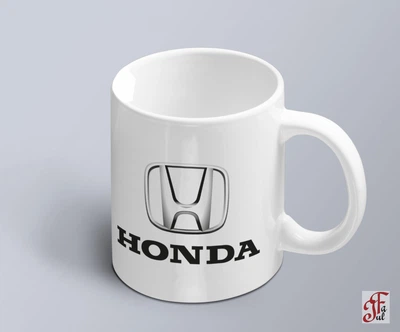 Чашка з принтом авто логотип Honda (02010102037)