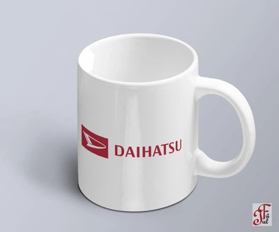 Чашка з принтом авто логотип Daihatsu (02010102034)