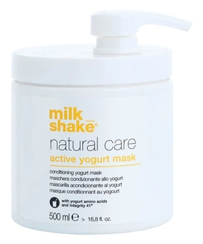 Йогуртова маска для живлення волосся Shake Natural Care Active Yogurt 500 мл для м’якості та блиску