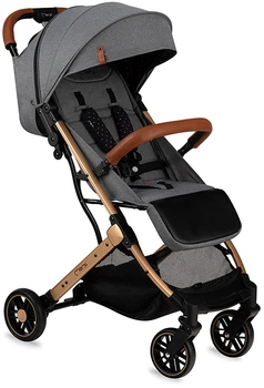 Прогулочная коляска MoMi Estelle grey/gold (WOSP00018) (5900495959034)