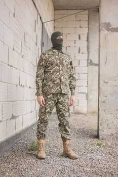Мужской армейский костюм для ВСУ (ЗСУ) Tactical тактическая форма Пиксель светлый 50 размер 7069 TR_2628
