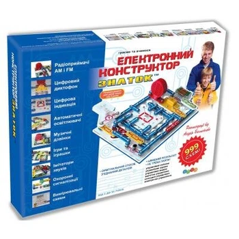 Набор для опытов Znatok Электронный конструктор 999 схем (REW-K001)