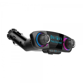 Автомобільний FM модулятор M20 2хUSB, Bluetooth, FM, MicroSD, AUX (3.5мм)