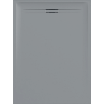 Поддон для душевой кабины GEBERIT Sestra 80x120x4см прямоугольный из искусственного камня без сифона серый 550.264.00.2