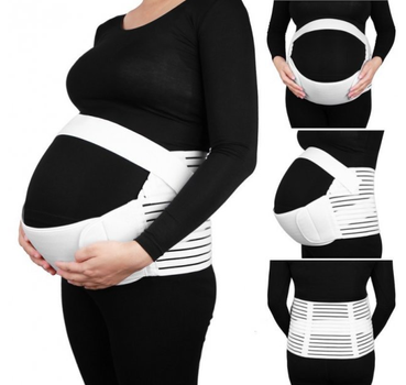 Бандаж для вагітних допологової Comfortable Maternity Support Belt YC SUPPORT XXL білий (KG-3446)