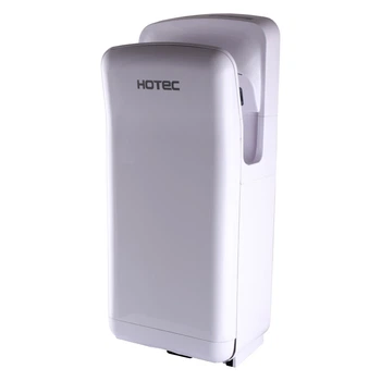 Електросушарка для рук настінна сенсорна HOTEC 11.101 ABS White на 1300Вт 300x220x685мм пластикова біла 000020512
