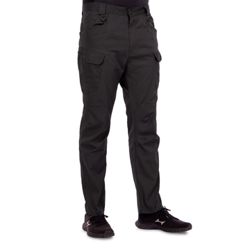Качественные мужские тактические штаны брюки с карманами для города военные летние ZEPMA Черные (0370) L