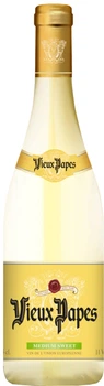 Вино Vieux Papes Blanc біле напівсолодке 0.75 л (3175529654243)
