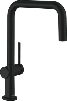 Смеситель-кран кухонный HANSGROHE Talis матовый черный 72806670