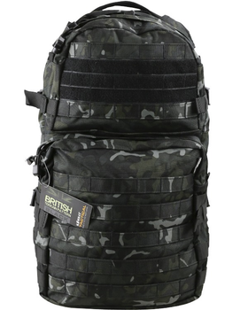 Рюкзак тактичний KOMBAT UK Medium Assault Pack, мультікам чорний, 40л