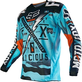 Мото джерси FOX Racing 180 Vicious голубая M