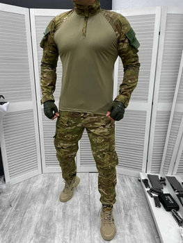 Мужской армейский костюм мультикам для ВСУ (ЗСУ) Tactical тактическая форма убакс и брюки Турция XL 7284 (SKU_4363151)