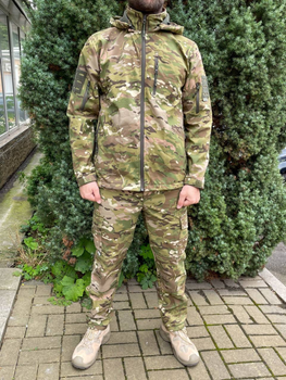 Мужской армейский костюм тактическая форма на флисе Мультикам Турция ВСУ (ЗСУ) XXXL 8659 хаки (SKU_4425901)