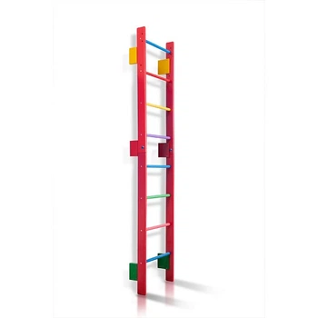 Стенка шведская детская Baby Sport SB Teenager Дерево 220х55 см до 80 кг Розовый (0-220 (barby))