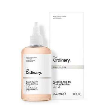 Обновляющий тоник с гликолевой кислотой 7% The Ordinary Glycolic Acid 7% Toning Solution 240ml